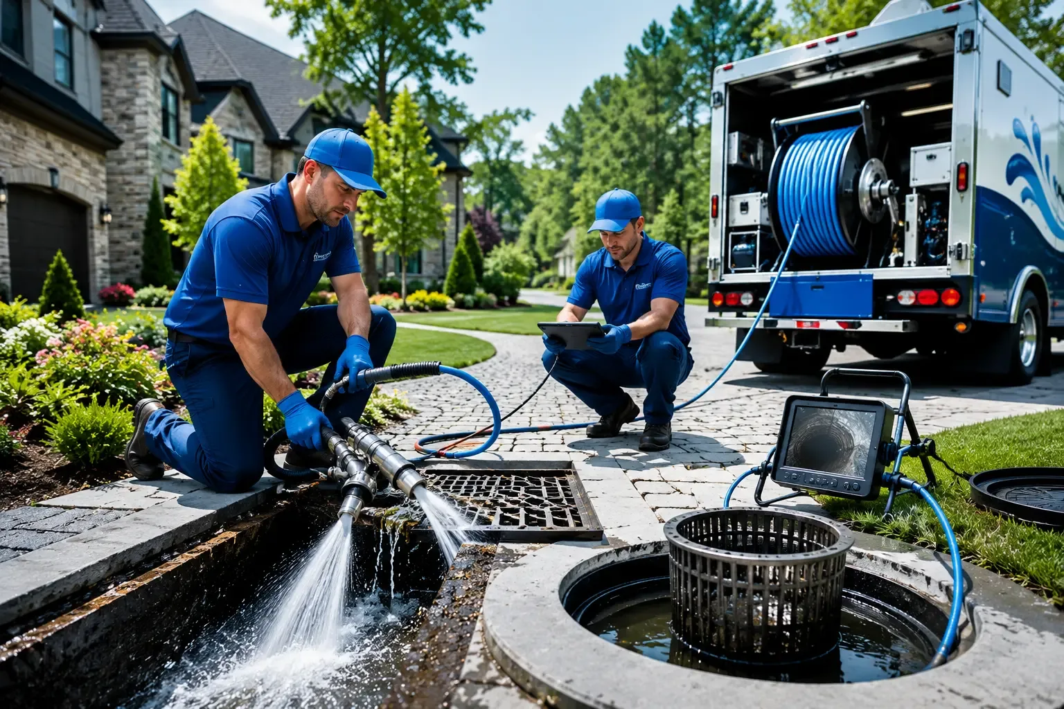 Local outdoor drain cleaning professionals in Delong, IN